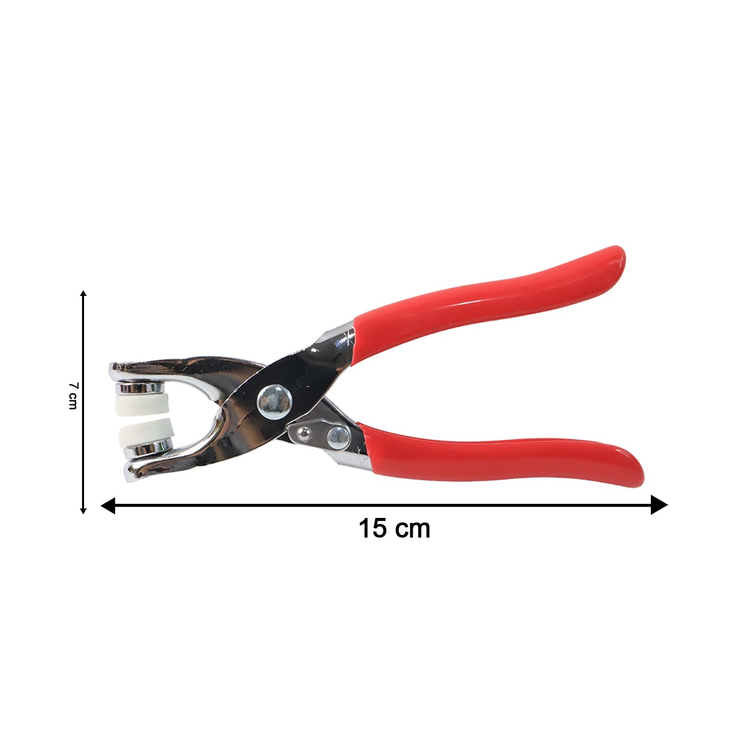 Heavy Duty Snap Button Fastener Plier Tool Kit (1 Set) signaturekarts
