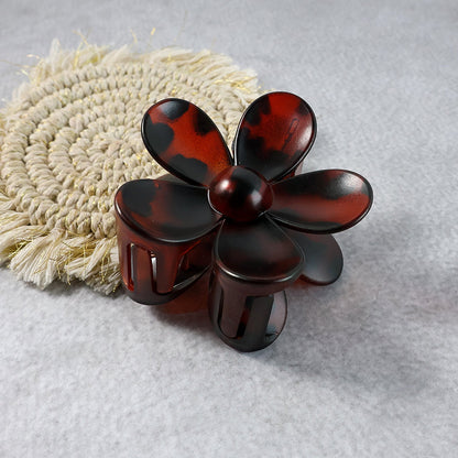 Elegant Plastic Flower Hair Clip (1 Pc / Mix Color) The Morsignaturekarts