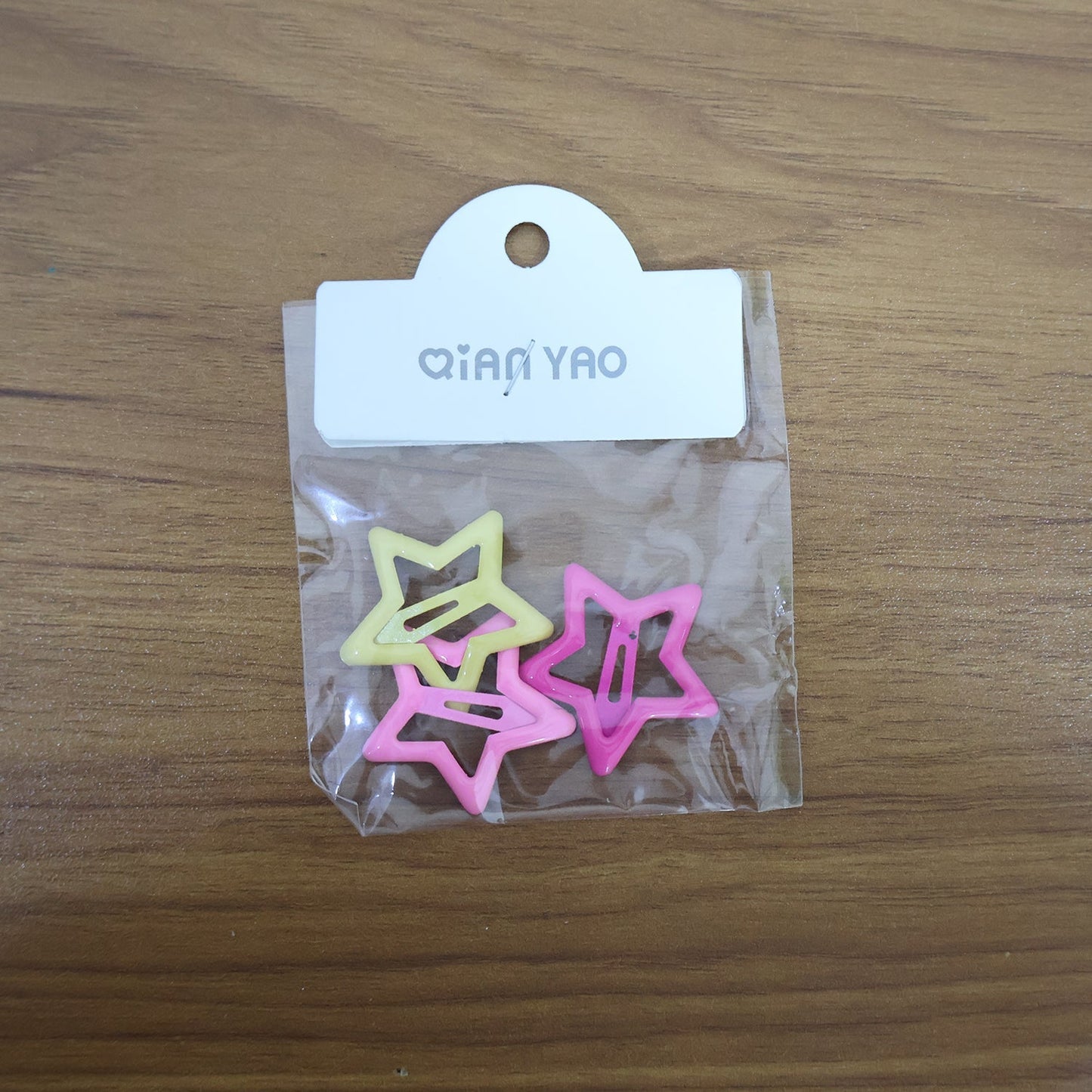 Star-Shaped Hair Clips for Girls - (3 Pc) signaturekarts