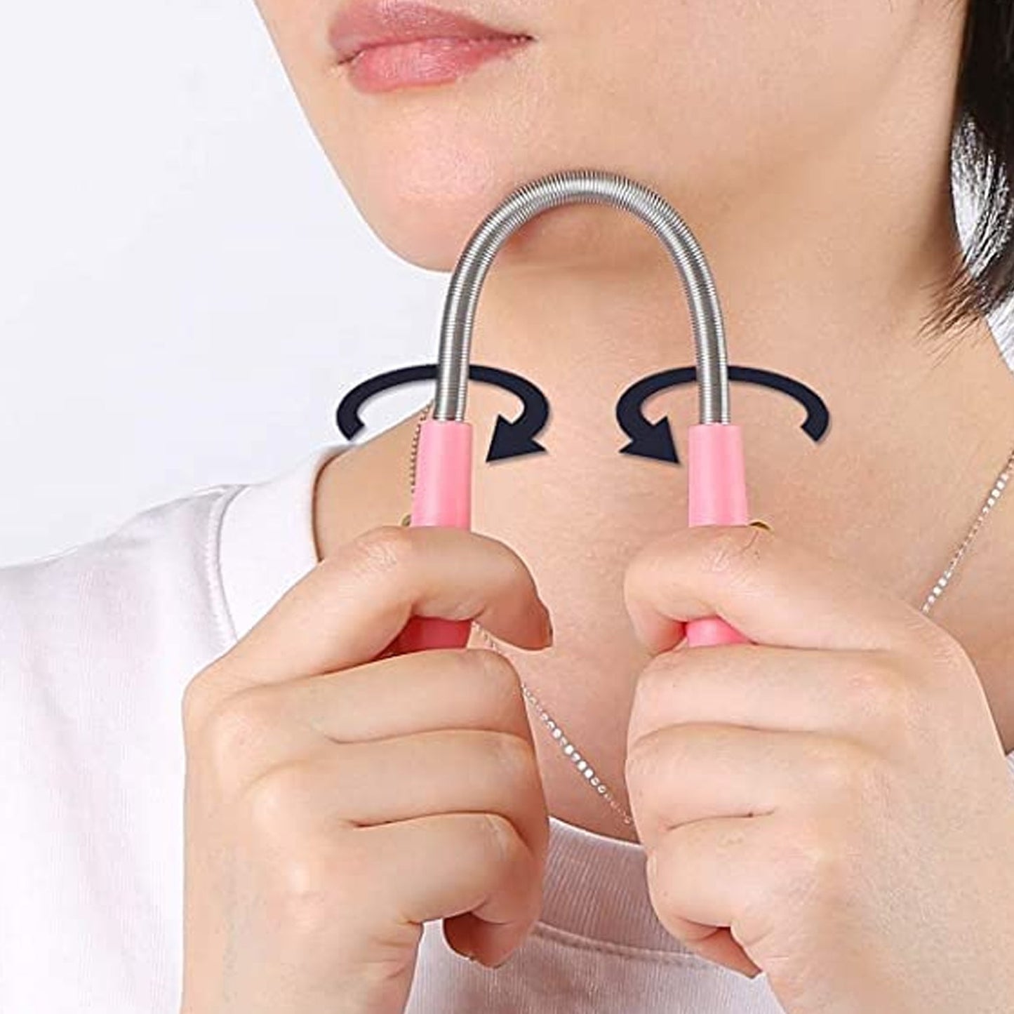 Facial Hair Remover Set Spring Epilator Hair Removal Springs Eyebrow Razors (1 Pc) The Morsignaturekarts