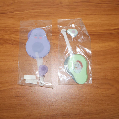 Foldable Pocket Fan with Keychain (1 Pc) signaturekarts