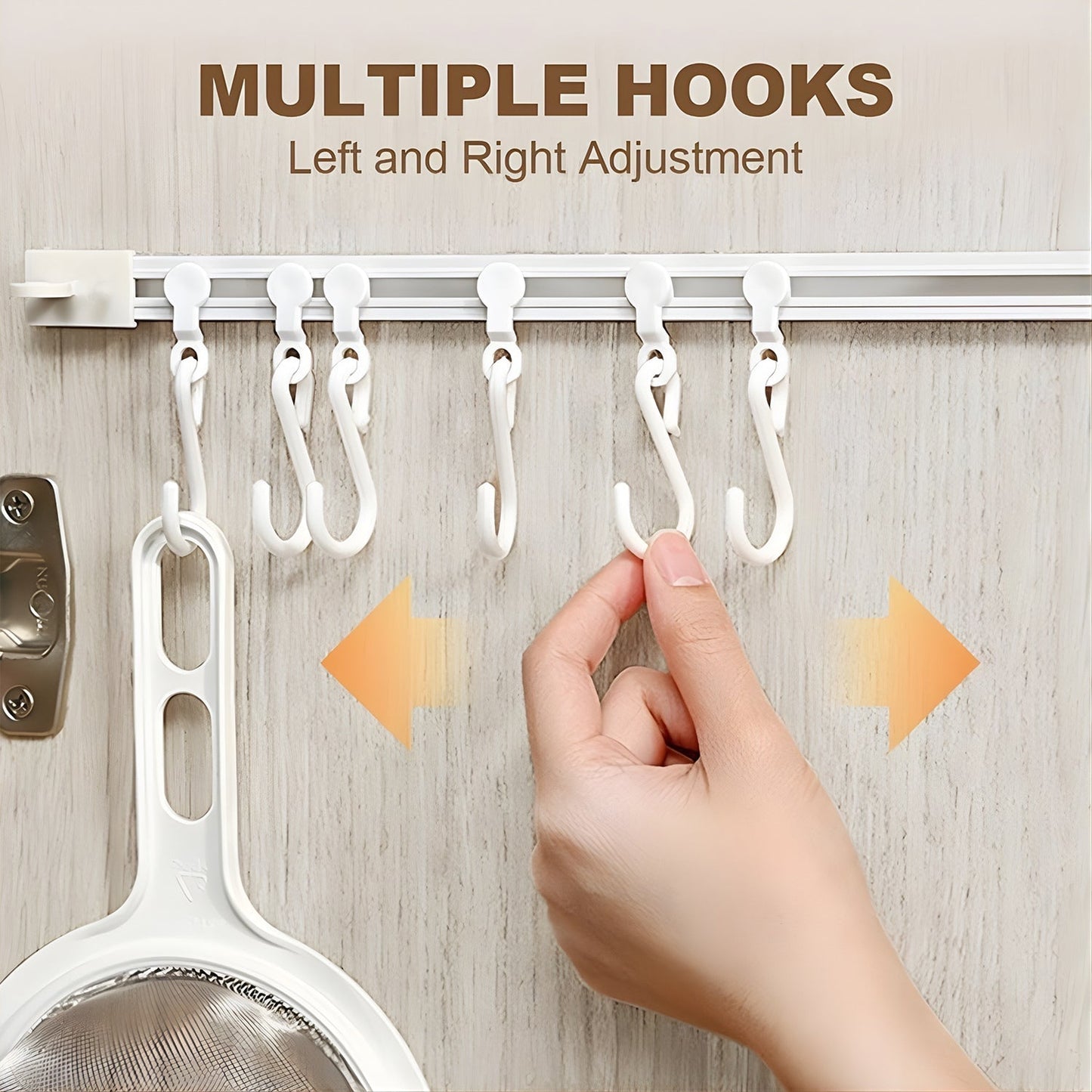 Wall Mounted Kitchen Storage Rack Set signaturekarts