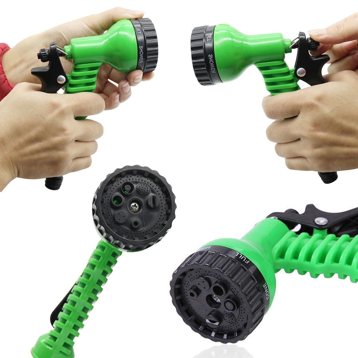 Multi-Pattern Garden Hose Spray Nozzle (1 Pc) signaturekarts