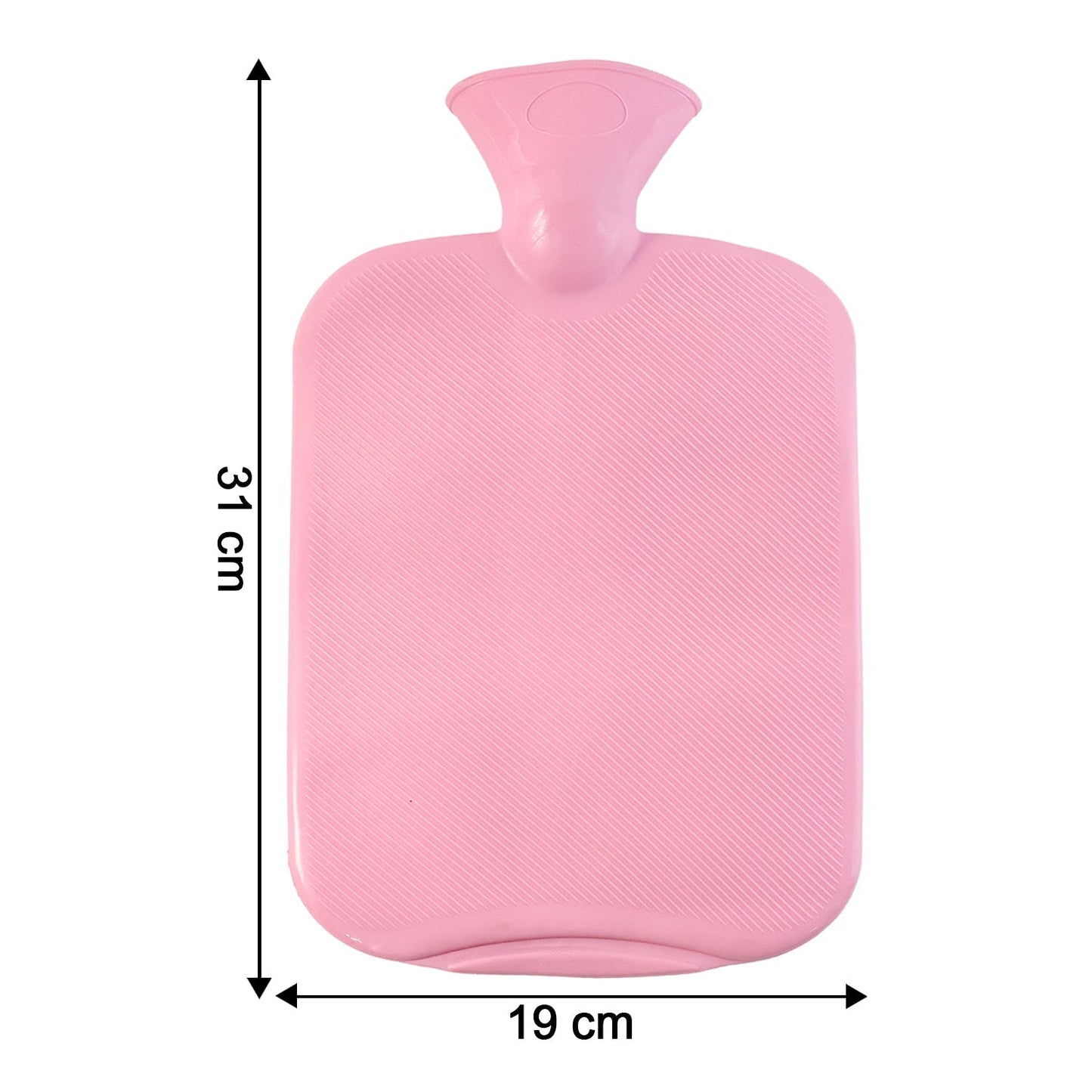 Premium Quality Rubber Hot Water Bag (31 x 19 Cm / 1 Pc) The Morsignaturekarts