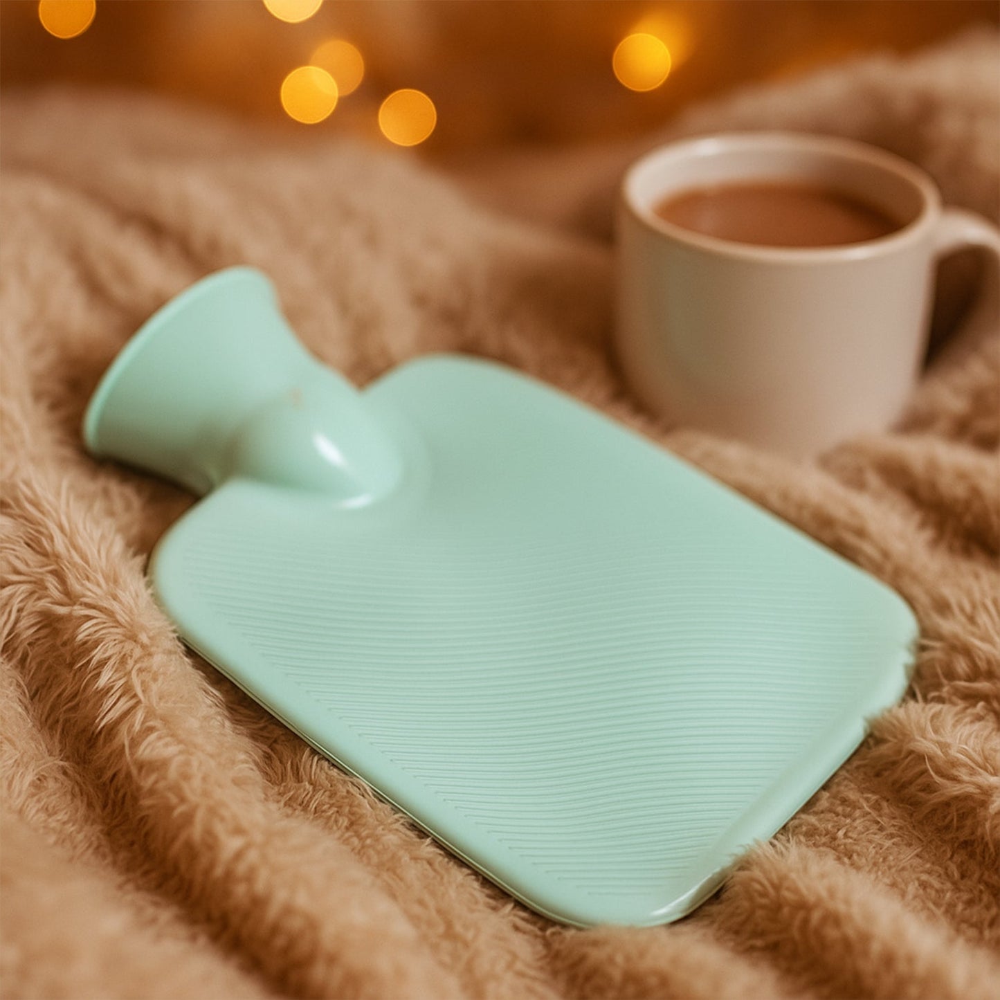 Premium Quality Rubber Hot Water Bag (19 x 13 Cm / 1 Pc) The Morsignaturekarts
