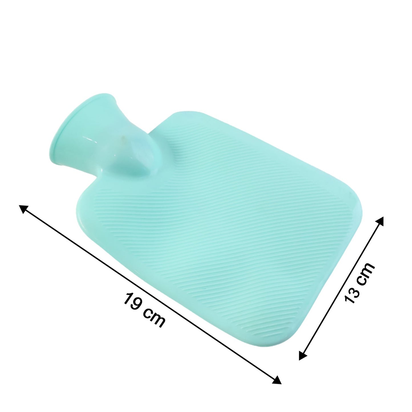 Premium Quality Rubber Hot Water Bag (19 x 13 Cm / 1 Pc) The Morsignaturekarts