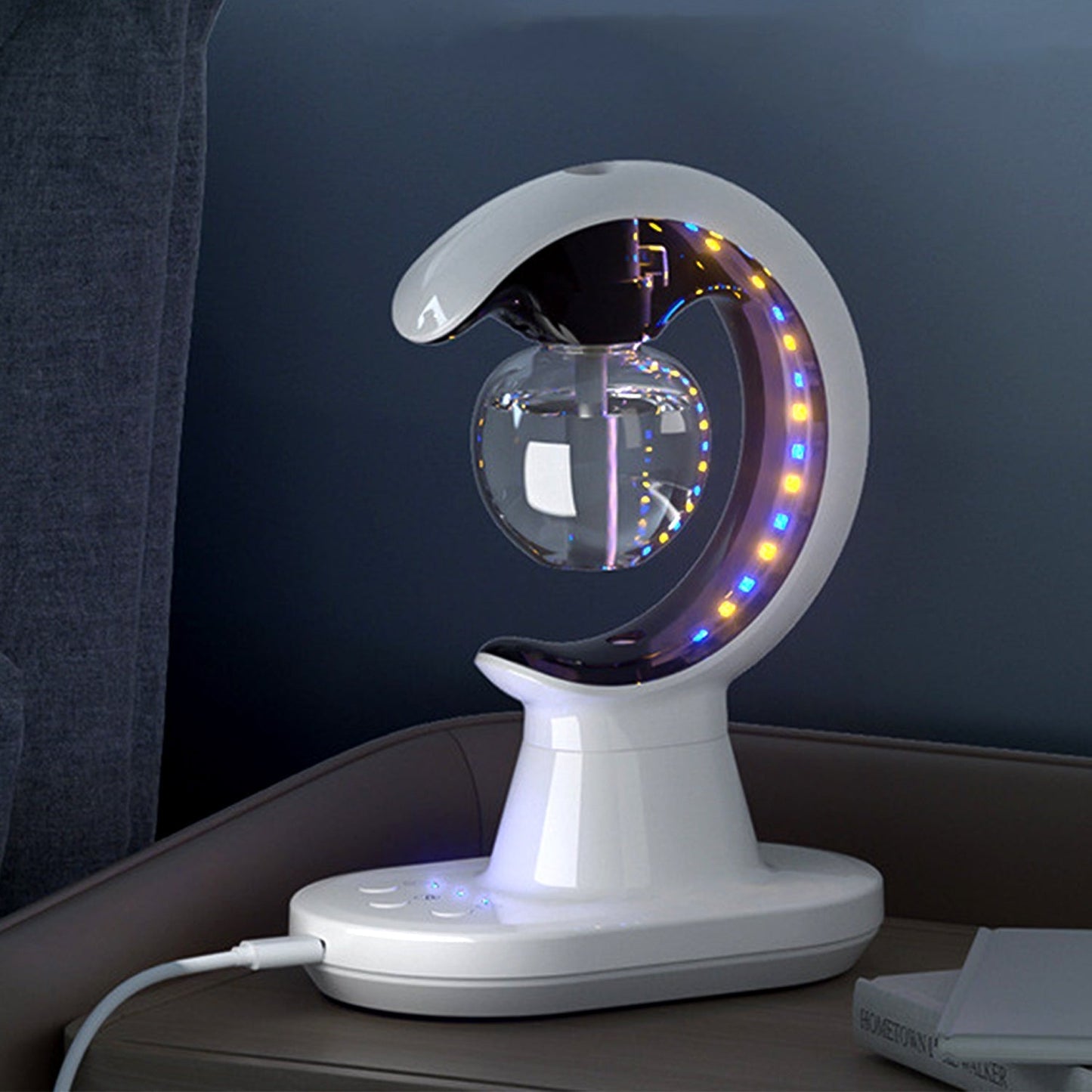 3-in-1 LED Lamp with Humidifier and Mosquito Repellent (1 Pc) signaturekarts