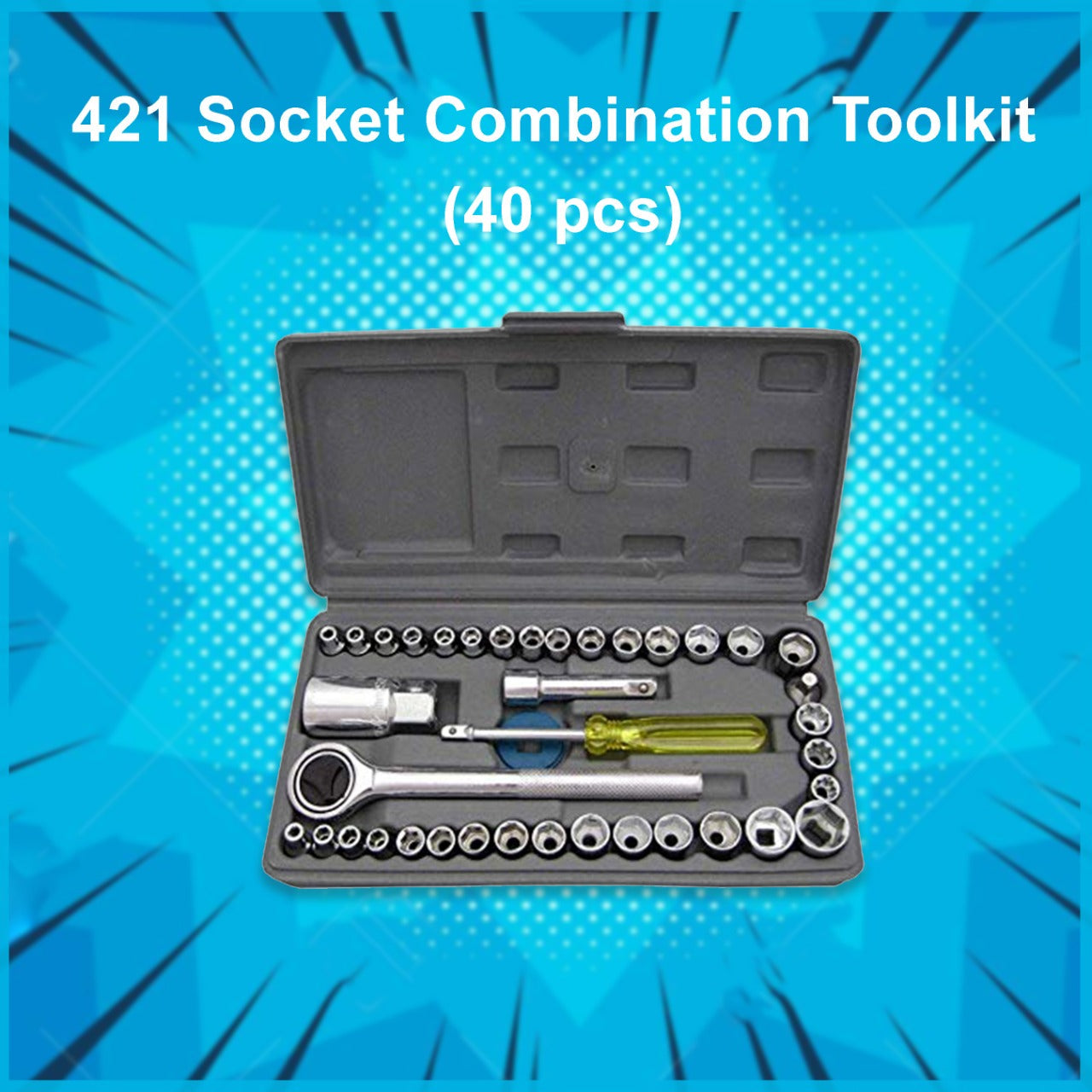 Socket Combination Toolkit (40 pcs) signaturekarts