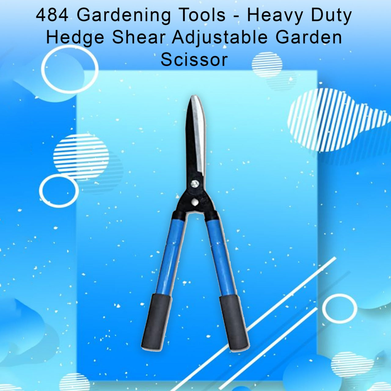 Gardening Tools - Duty Hedge Shear Adjustable Garden Scissor with Comfort Grip signaturekarts