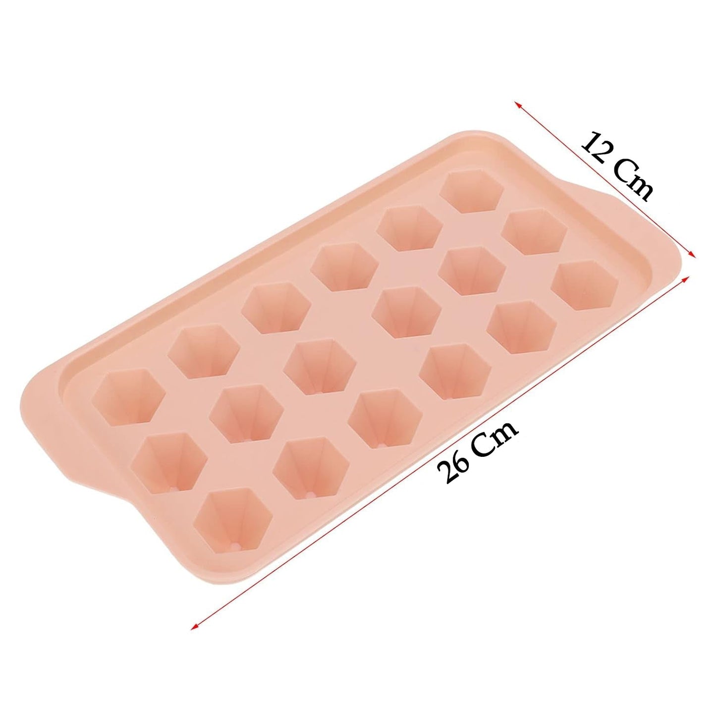 Durable Plastic Ice Cube Tray (1 Pc) The Morsignaturekarts