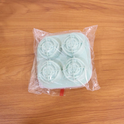 4-Grid Rose-Shape Ice Cube Tray Mold with Lid The Morsignaturekarts