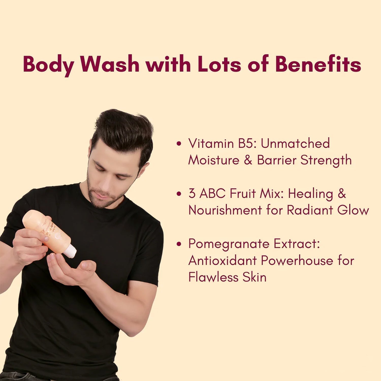 In'lief Nourishing & Hydrating Skin Replenishing Body Wash (250 ml) signaturekarts
