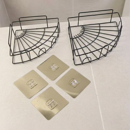 2 Pc Shower Caddy Corner for holding and storing various household stuffs and items etc. Your Brand