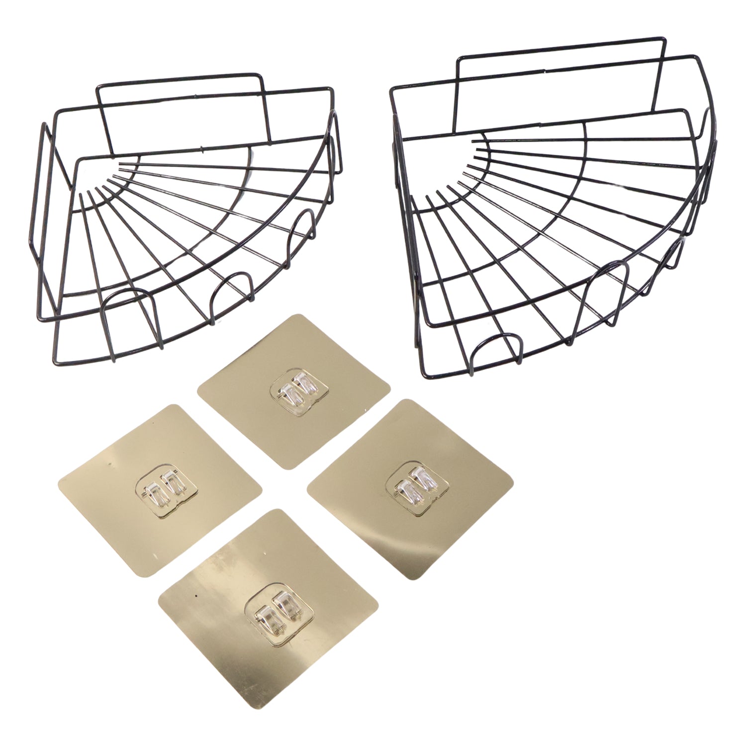 2 Pc Shower Caddy Corner for holding and storing various household stuffs and items etc. Your Brand