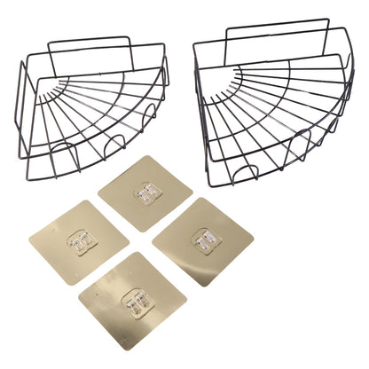 2 Pc Shower Caddy Corner for holding and storing various household stuffs and items etc. Your Brand