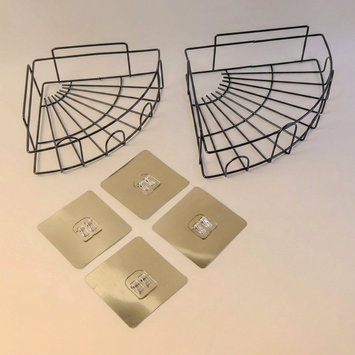 2 Pc Shower Caddy Corner for holding and storing various household stuffs and items etc. Your Brand