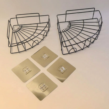 2 Pc Shower Caddy Corner for holding and storing various household stuffs and items etc. Your Brand