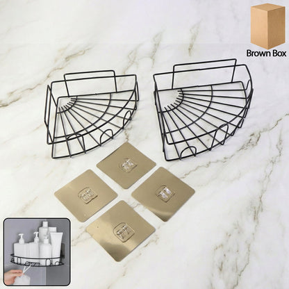 2 Pc Shower Caddy Corner for holding and storing various household stuffs and items etc. Your Brand