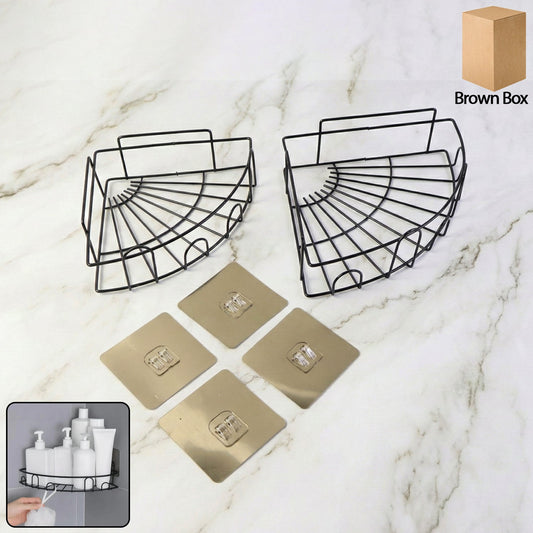 2 Pc Shower Caddy Corner for holding and storing various household stuffs and items etc. Your Brand