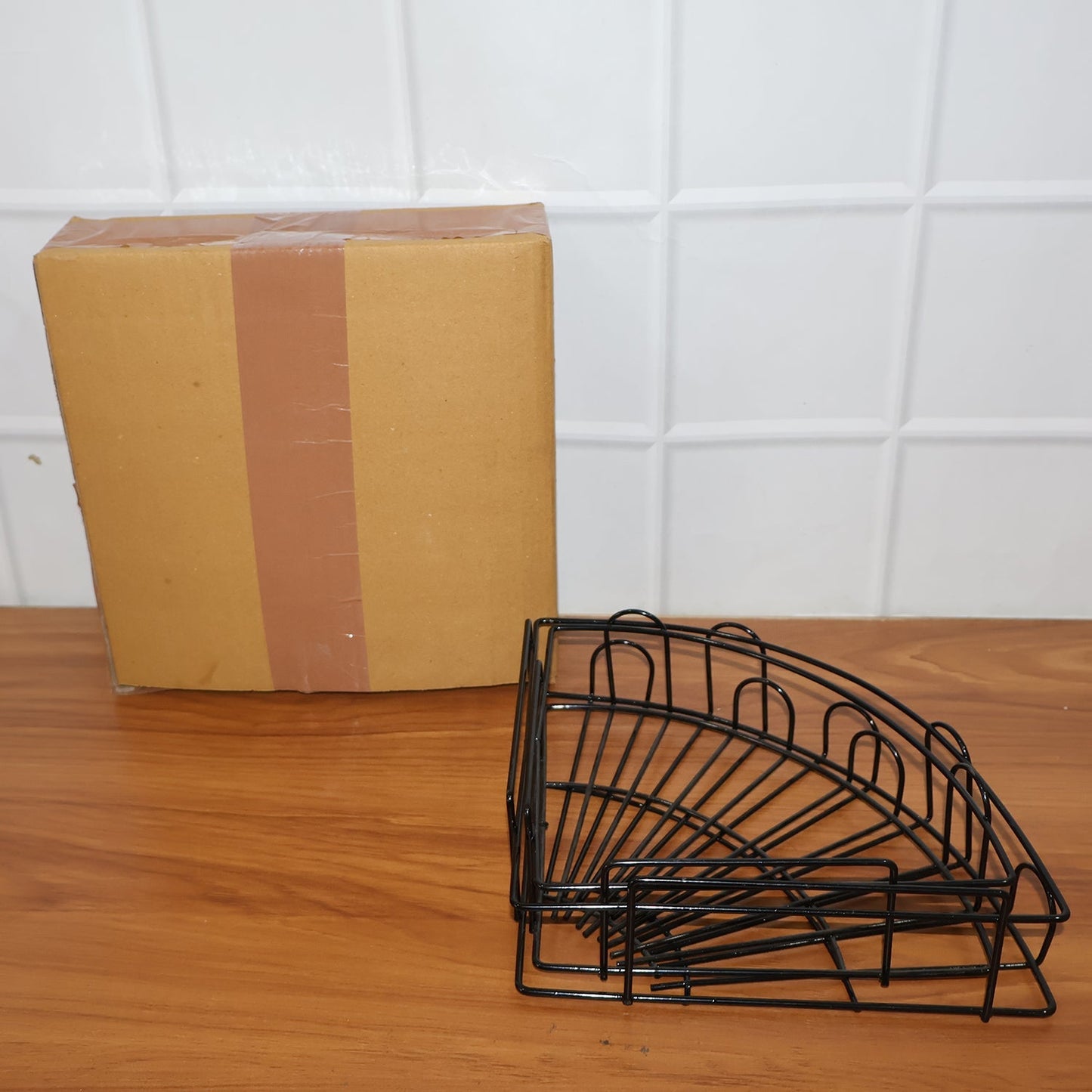 2 Pc Shower Caddy Corner for holding and storing various household stuffs and items etc. Your Brand