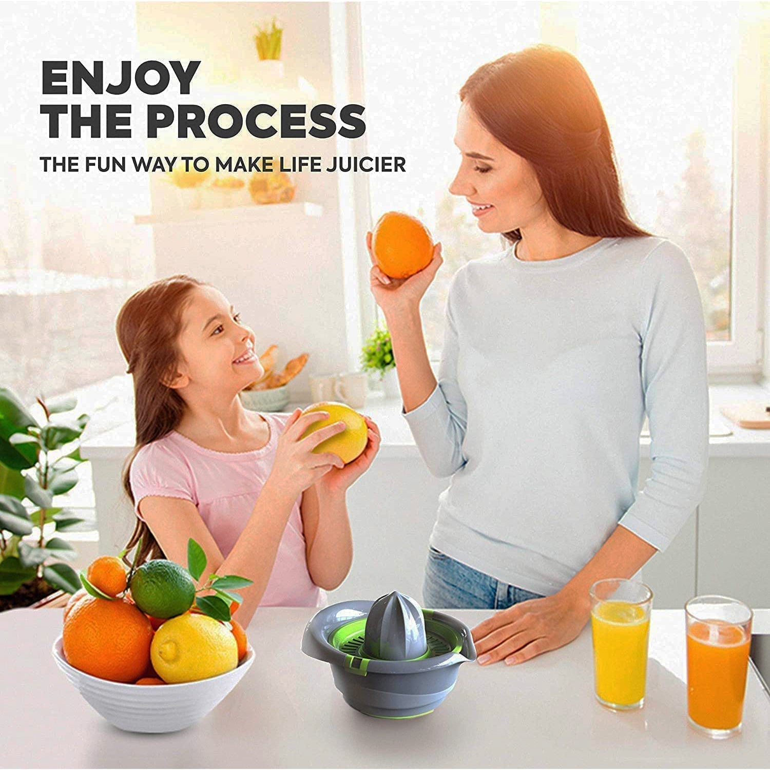 Supermom Plastic Premium Manual Hand Press Citrus Juicer (1 Pc) signaturekarts