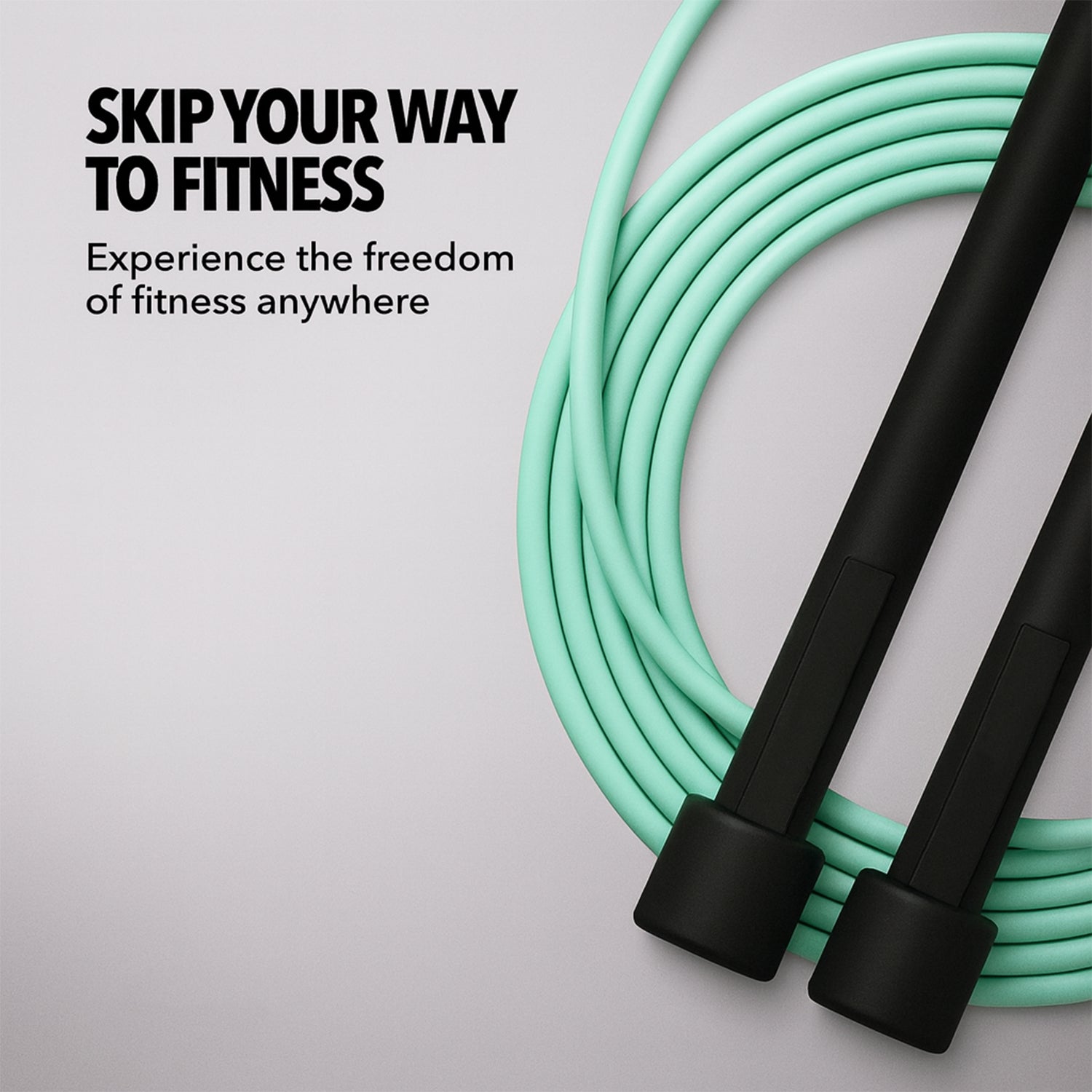 High-Speed Skipping Rope with Foam Padded Handles (1 Pc) The Morsignaturekarts