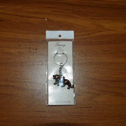 Elegant Walking Lion Metal Keychain (1 Pc) signaturekarts
