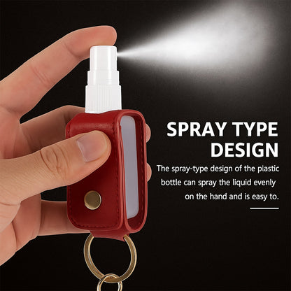 Portable Hand Sanitizer Holder Keychain with Tassel (1 Pc) signaturekarts