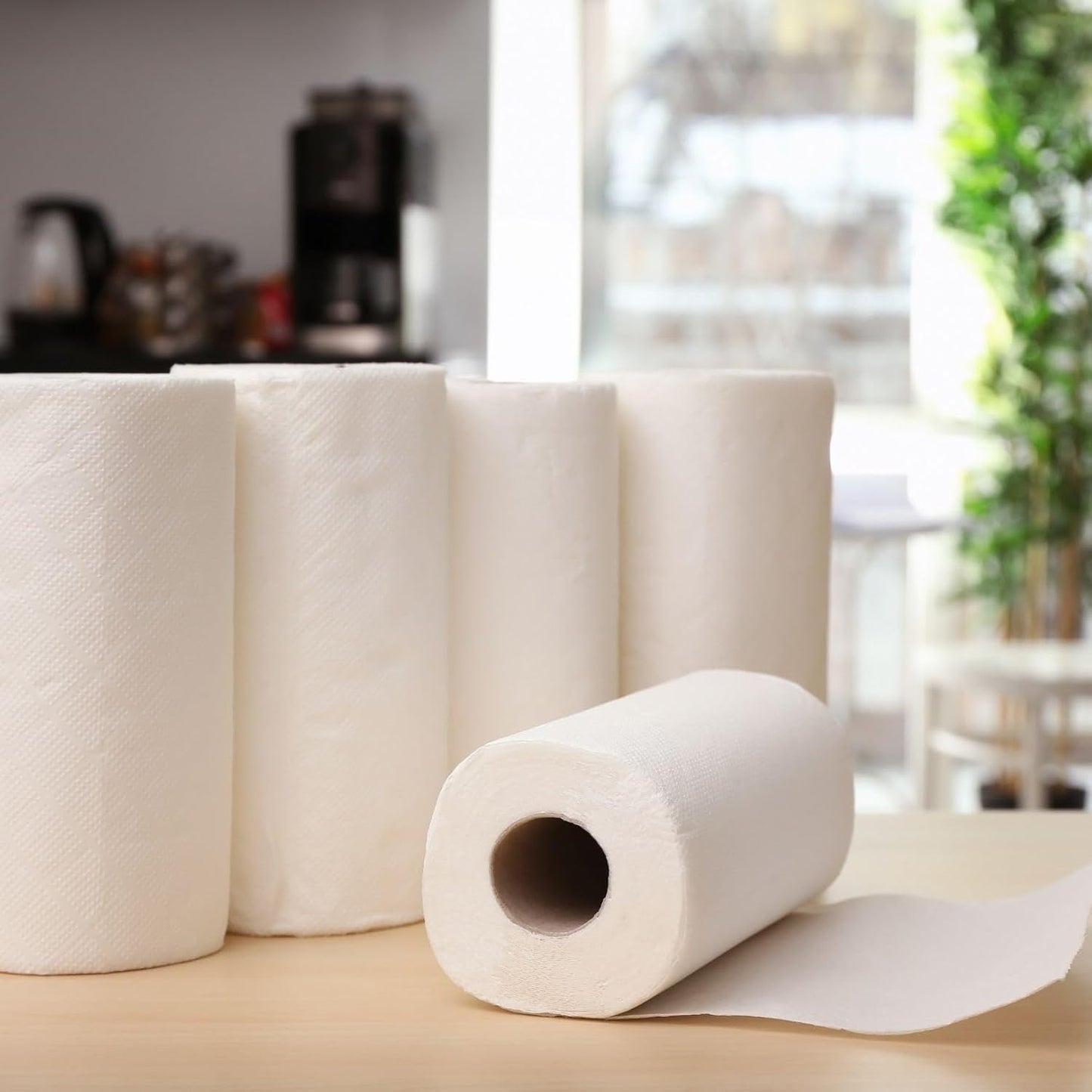 Freshee Super-Absorbent Kitchen Roll 4-in-1 Paper (4 Rolls × 60 Sheets = 240 Sheets) signaturekarts