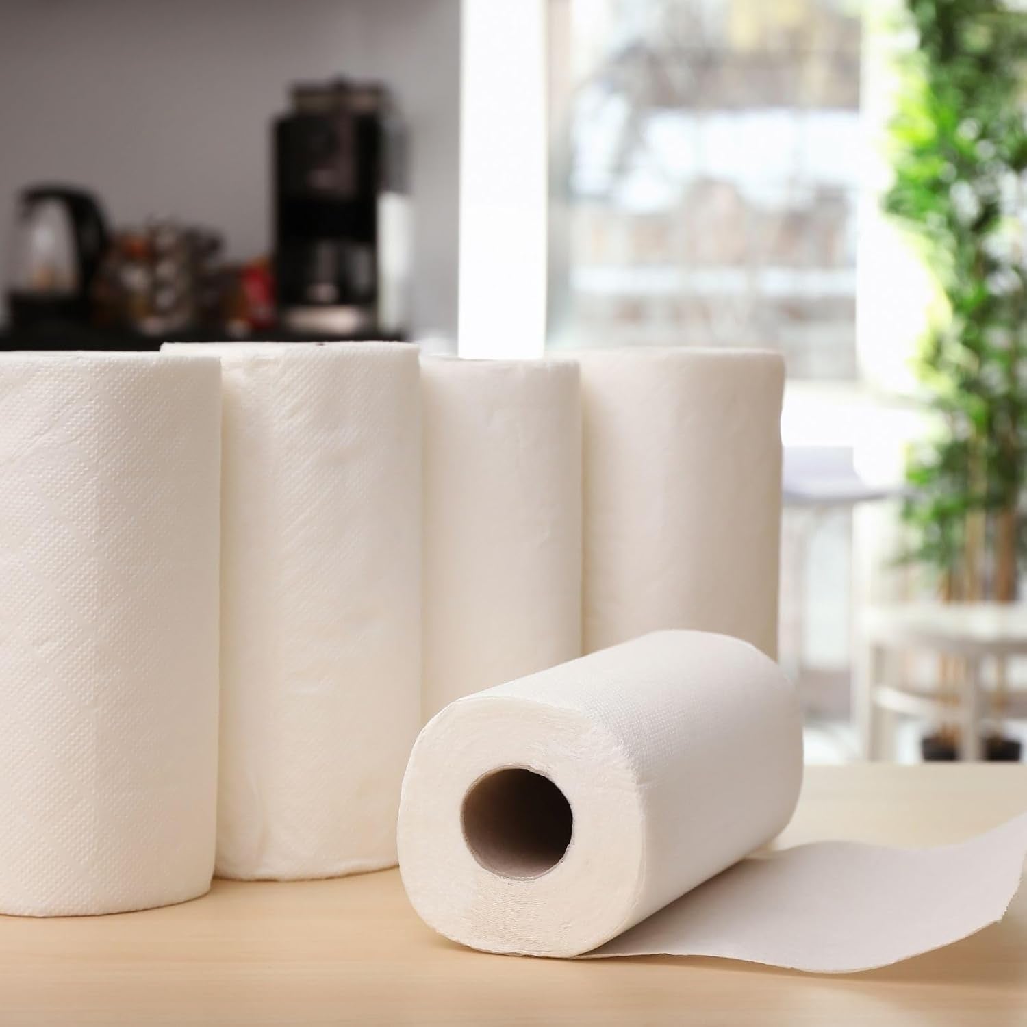 Freshee Super-Absorbent Kitchen Roll 4-in-1 Paper (4 Rolls × 60 Sheets = 240 Sheets) signaturekarts