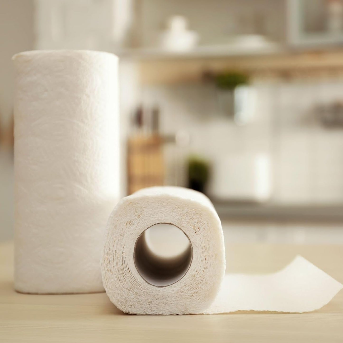Freshee Super-Absorbent Kitchen Roll 4-in-1 Paper (4 Rolls × 60 Sheets = 240 Sheets) signaturekarts