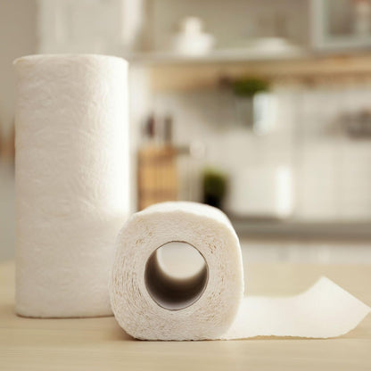 Freshee Super-Absorbent Kitchen Roll 4-in-1 Paper (4 Rolls × 60 Sheets = 240 Sheets) signaturekarts