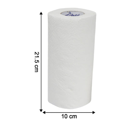 Freshee Super-Absorbent Kitchen Roll 4-in-1 Paper (4 Rolls × 60 Sheets = 240 Sheets) signaturekarts
