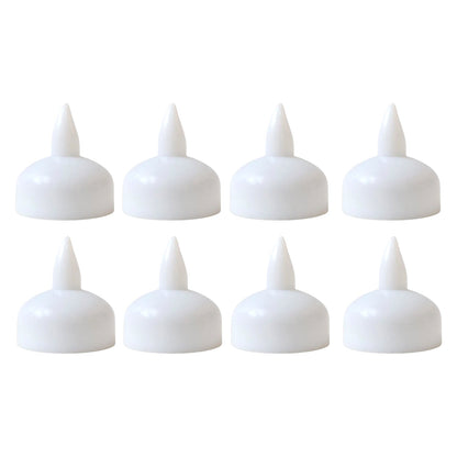 Round LED Flameless Tealight Candles - (8 Pc) signaturekarts