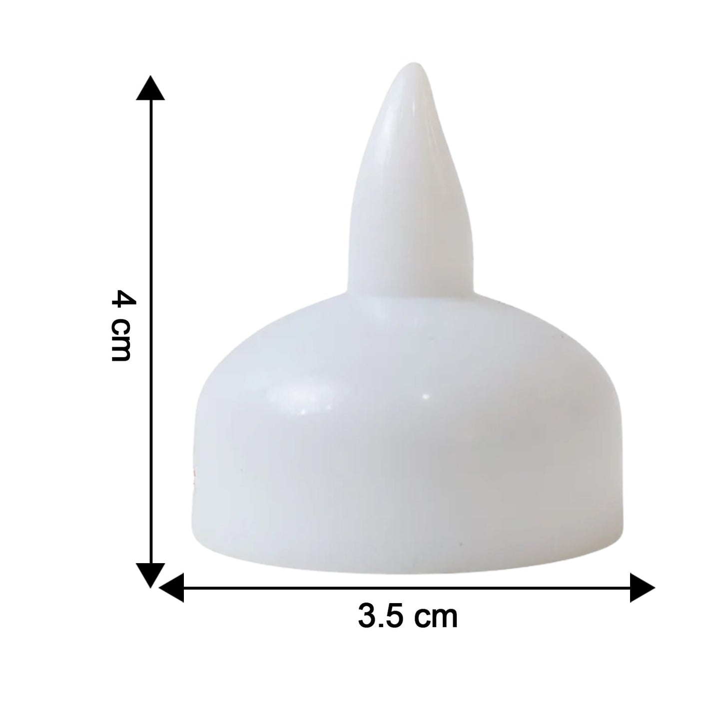 Round LED Flameless Tealight Candles - (8 Pc) signaturekarts