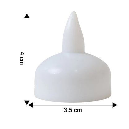 Round LED Flameless Tealight Candles - (8 Pc) signaturekarts