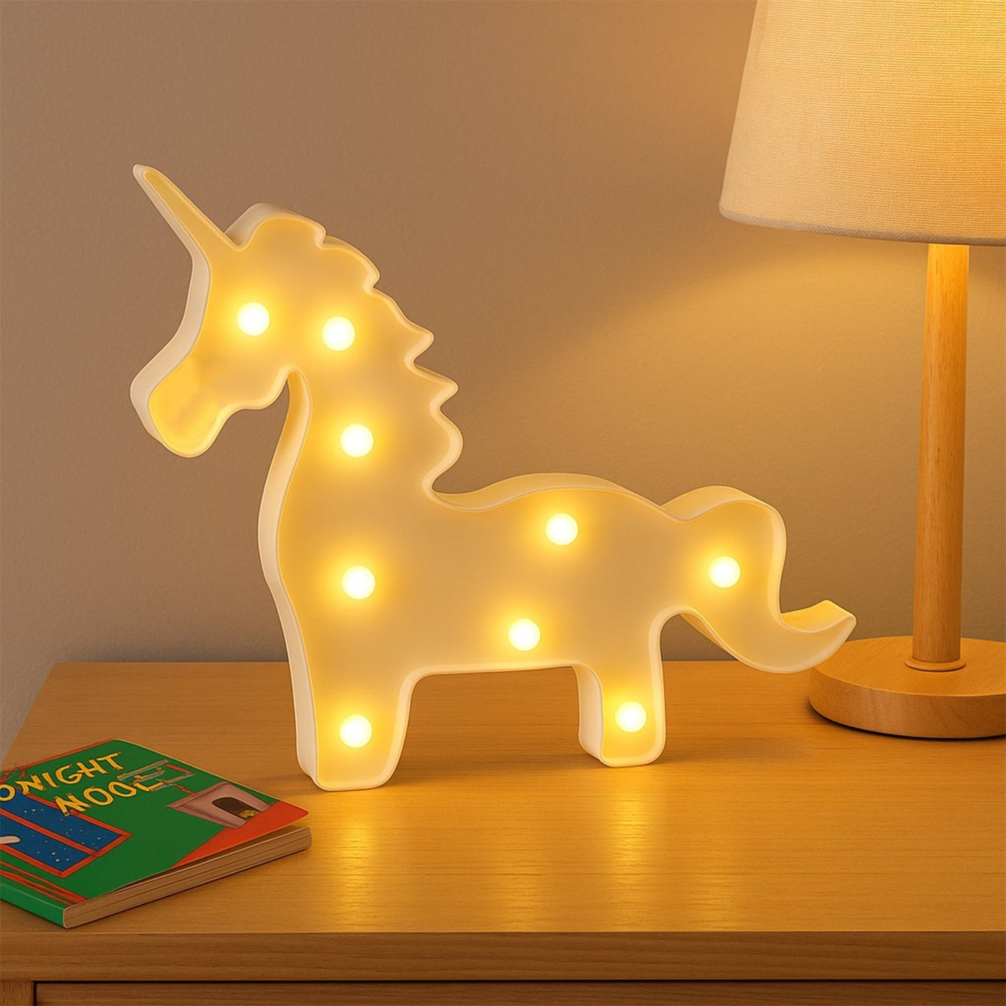 Unicorn Shaped LED Decorative Night Light (1 Pc) signaturekarts