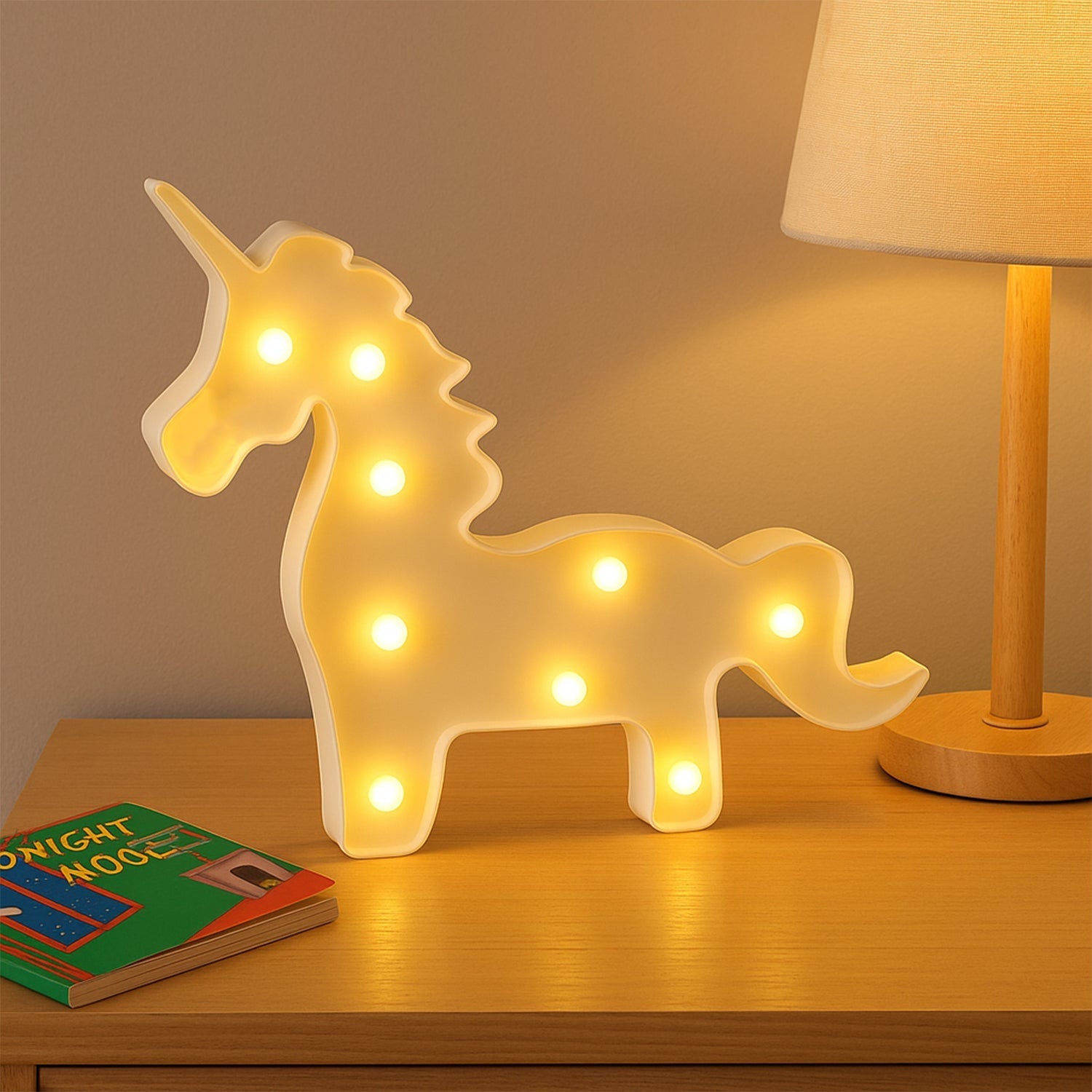 Unicorn Shaped LED Decorative Night Light (1 Pc) signaturekarts