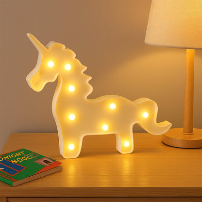 Unicorn Shaped LED Decorative Night Light (1 Pc) signaturekarts