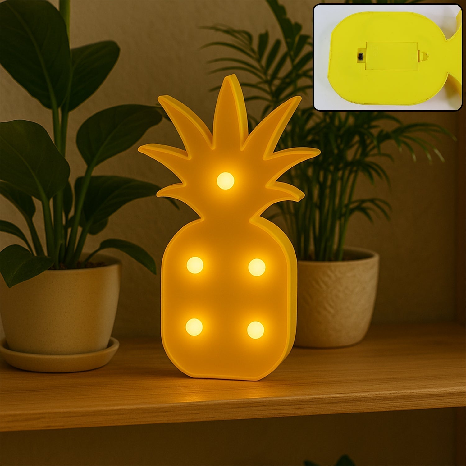 Pineapple Shaped LED Decorative Night Light (1 Pc) signaturekarts