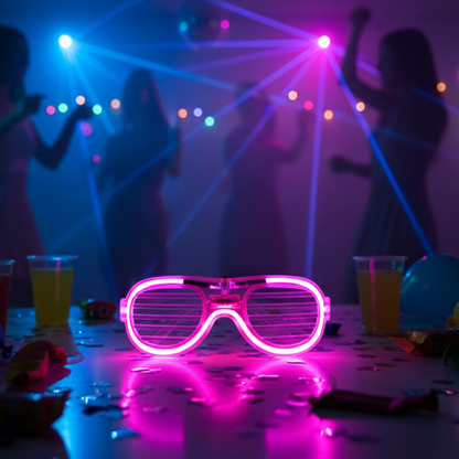 LED Light-Up Party Glasses for Night Events (1 Pc) The Morsignaturekarts