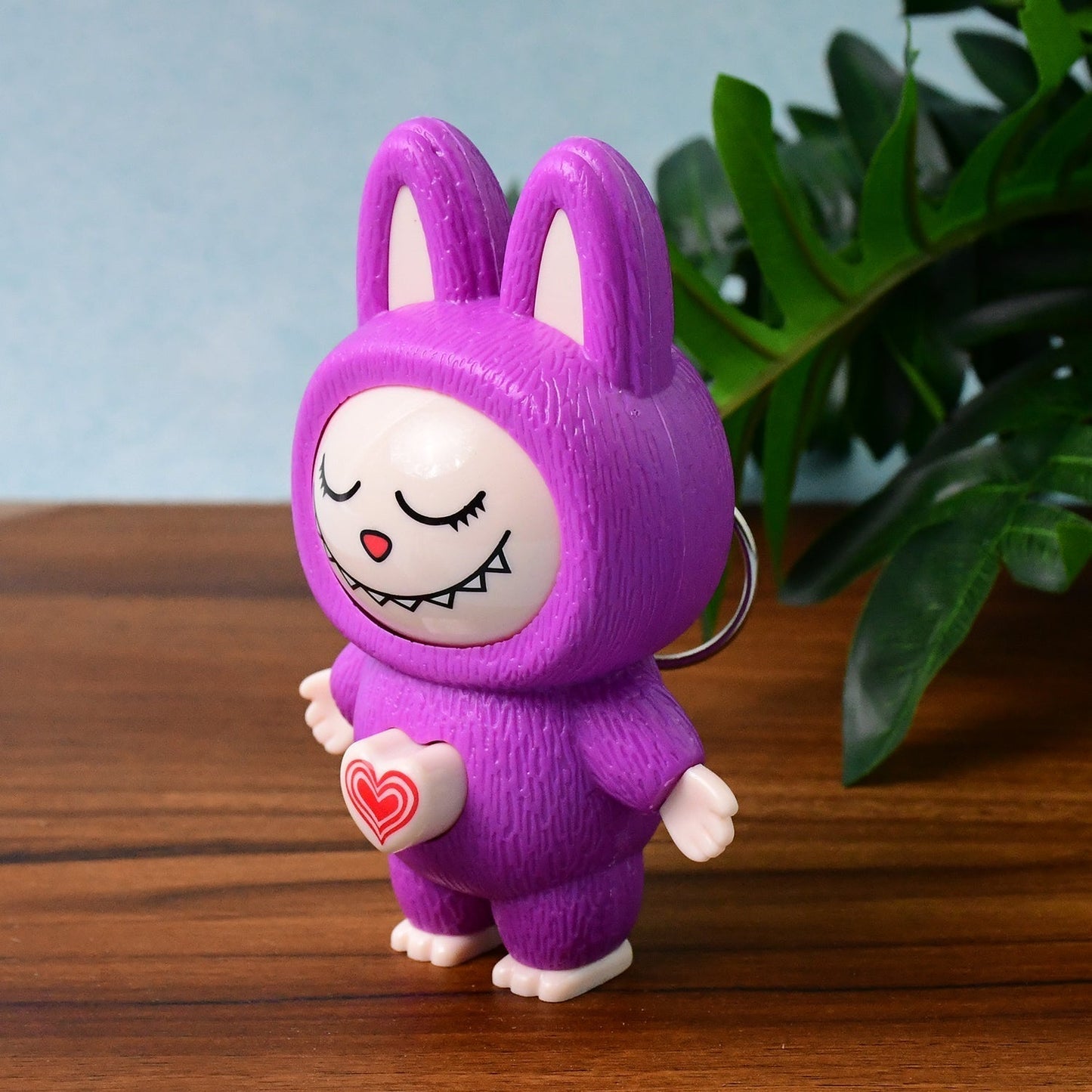 Cartoon Character Face Changing Toy With Key Holder, Keychain (1 Pc) signaturekarts