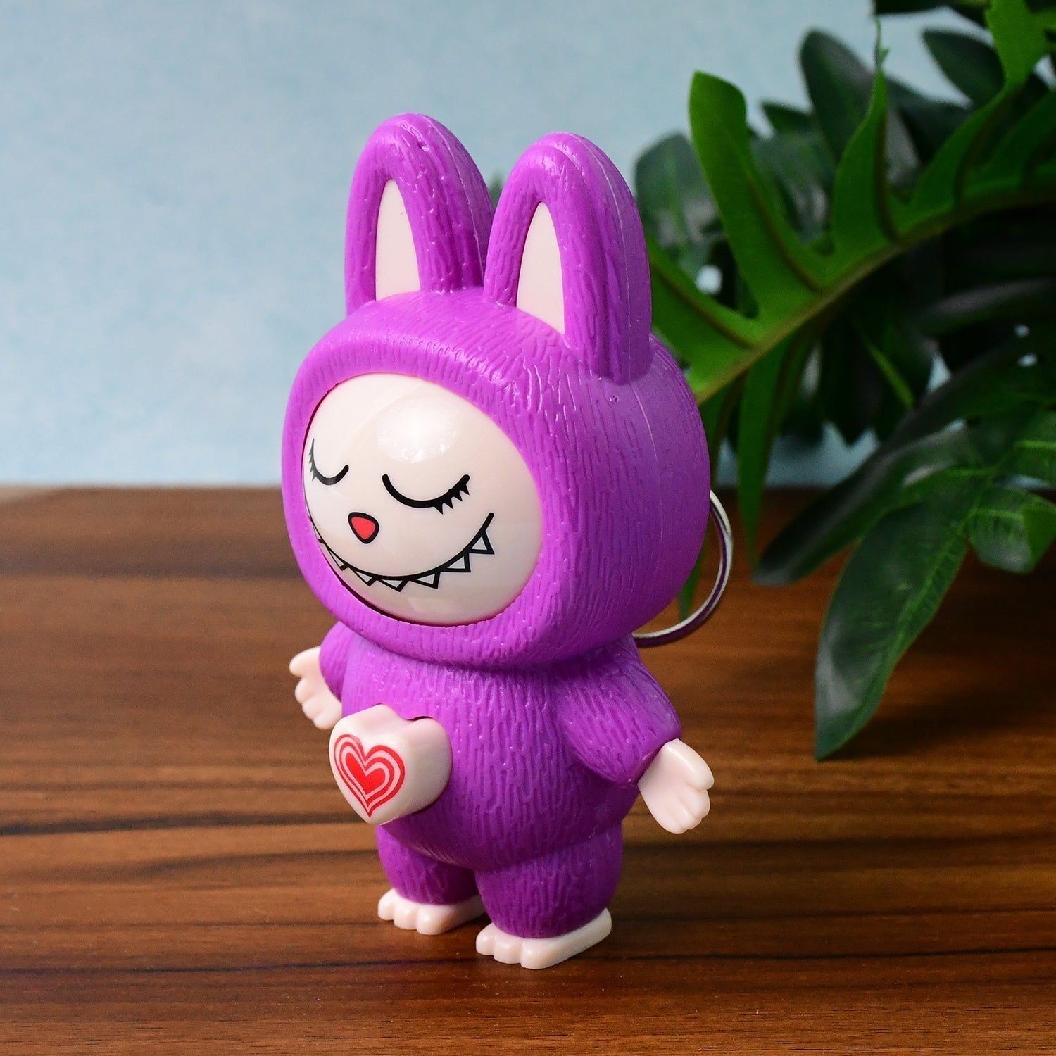 Cartoon Character Face Changing Toy With Key Holder, Keychain (1 Pc) signaturekarts