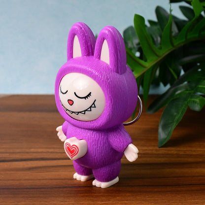 Cartoon Character Face Changing Toy With Key Holder, Keychain (1 Pc) signaturekarts