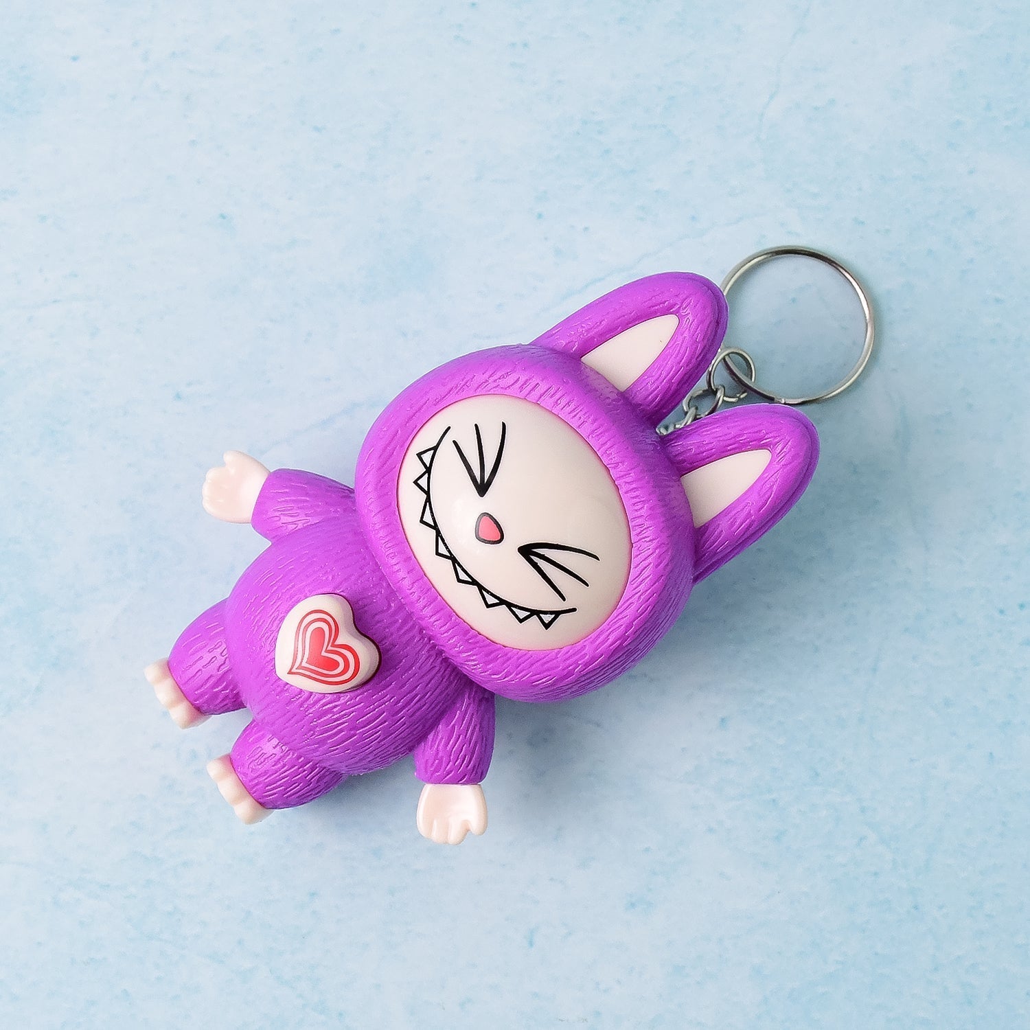 Cartoon Character Face Changing Toy With Key Holder, Keychain (1 Pc) signaturekarts