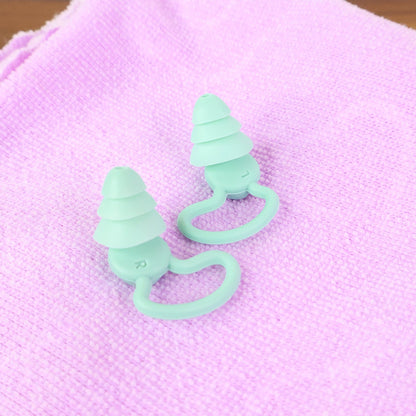 Premium Layered Silicone Noise Reduction Earplugs (1 Pair) signaturekarts