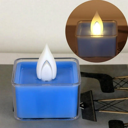 Set of 24 Multi-Color LED Tealight Candles signaturekarts