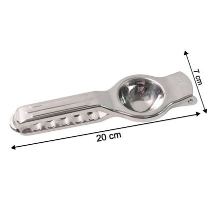 Supermom 2-in-1 Heavy Duty Stainless Steel Lemon Squeezer with Built-in Bottle Opener signaturekarts