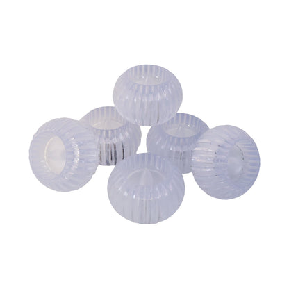 Crystal Design LED Flameless Tealight Candles (6 Pc) signaturekarts