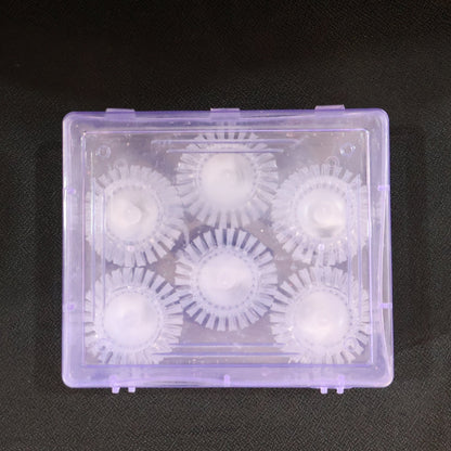 Crystal Design LED Flameless Tealight Candles (6 Pc) signaturekarts